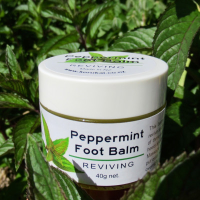 Peppermint Foot Balm, Reviving