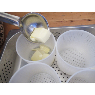 Ladle for Traditional Camembert and Lactic Cheeses