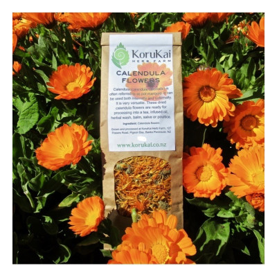 Calendula flowers dried, 30g
