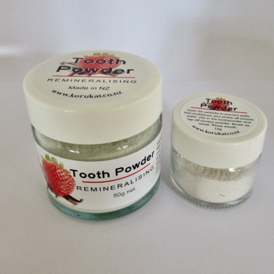 Tooth Powder Remineralising - Strawberry, Vanilla